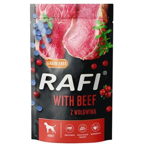 Dolina Noteci Nassfutter Rafi Cranberry Rindfleisch 500 g von DOLINA NOTECI