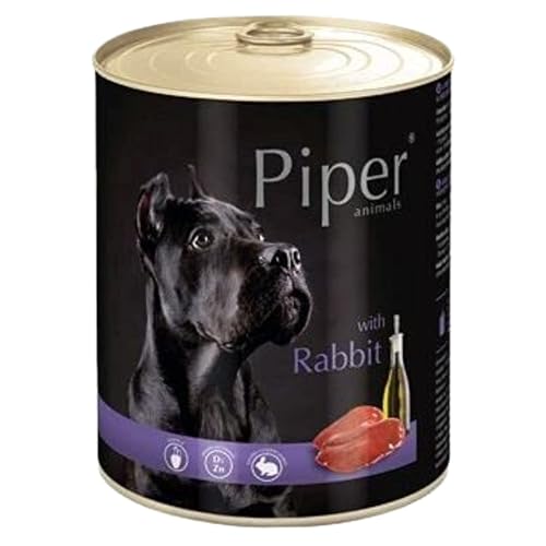 PIPER-Kaninchen, Hundefutter 400g Piper, Konservierte Hunde, Nachrichten von DOLINA NOTECI