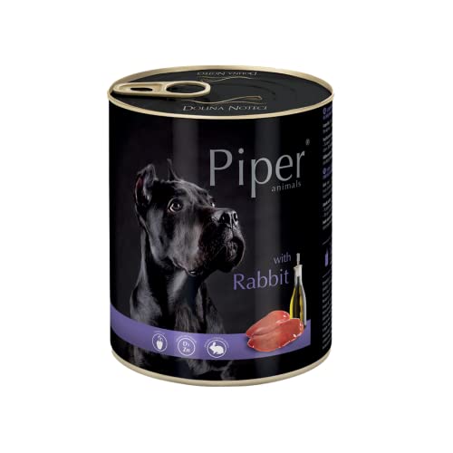 PIPER Kaninchen, Hundefutter 800 Gramm, Piper, Dosenhunde, Nachrichten von DOLINA NOTECI