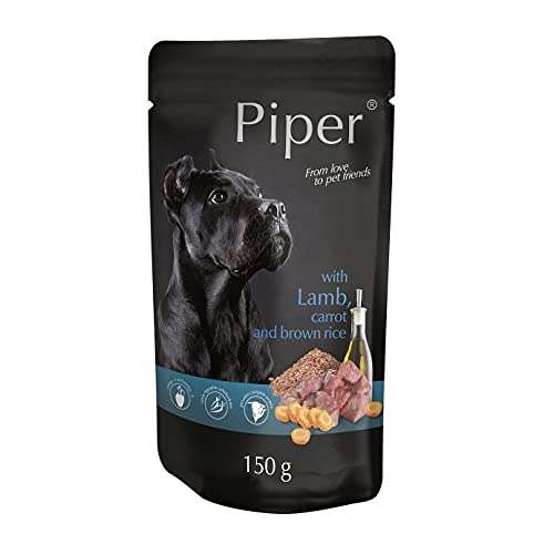 PIPER mit Lamm, Karotten und Reis Tasche für Hunde 150 g Piper, Pies, Taschen, Hunde, Nachrichten von DOLINA NOTECI