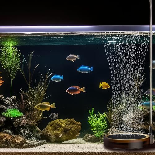 DONGKER Aquarium-Nano-Luftstein, 1 Stuck ultraleiser Nano-Blasen-Stein, φ5-13 cm, Sprudelstein Aquarium Nano Bubble Stone für Nano-Luftpumpen (Luftpumpen Nicht im Lieferumfang enthalten) von DONGKER