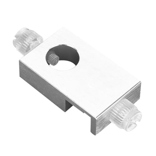 DONGKER Aquarium Wasserrohr Halter, 1 Stücke Aquarium Schlauchhalter, Aquarium Befestigungsklemme aus Aluminiumlegierungs für 12/16 mm Einlass- und Auslassrohre für Aquarien von DONGKER