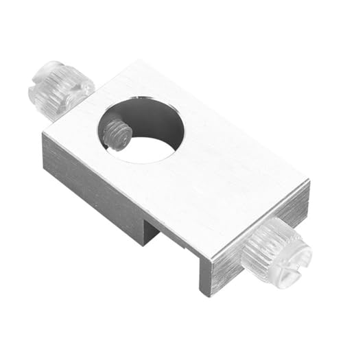 DONGKER Aquarium Wasserrohr Halter, 1 Stücke 12/16 mm Zulauf- und Ablaufrohr Befestigungsschelle, Aluminiumlegierung Befestigungsklemme für Aquarien 12/16 mm Einlass- und Auslassrohre von DONGKER