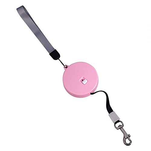 DONGKER 3m/9.8ft Hundeleine, Einziehbare Klein Hunde Rollleine, Tragbar Automatische Dog Leash für Kleine Hunde, Katzen, Welpen, Kaninchen bis zu 5 kg(Arm-Band Farbe Zufällig) von DONGKER