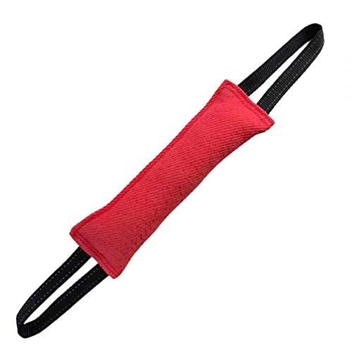 DONGKER Beisswurst für Hunde, 30cm Hundebiss Schlepper Spielzeug mit Zwei Schlaufen, Tauziehen und Zerrspiele für Hunde Training Hunde IGP IPO Obiedence DONGKER Beisswurst für Hunde, 30cm Hundebiss Schlepper Spielzeug mit Zwei Schlaufen, Tauziehen und Zerrspiele für Hunde Training Hunde IGP IPO Obiedence von DONGKER