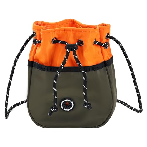 DONGKER Leckerlibeutel für Hunde, Freihändige Hunde Leckerli-Tasche, Wasserdicht Hundetrainingstasche mit verstellbarem Crossbody-Seil für Spaziergänge mit dem Hund, Reisen, Laufen, Camping von DONGKER