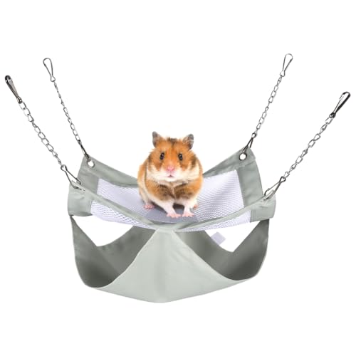 DONGKER Meerschweinchen Hängematte, 2 Stück Hängende Doppellagige Kleintiere Kuschelhöhle, Atmungsaktiv Hängebett zum Verstecken und Schlafen Kleiner Tiere, Hamster, Frettchen, Ratten DONGKER Meerschweinchen Hängematte, 2 Stück Hängende Doppellagige Kleintiere Kuschelhöhle, Atmungsaktiv Hängebett zum Verstecken und Schlafen Kleiner Tiere, Hamster, Frettchen, Ratten von DONGKER