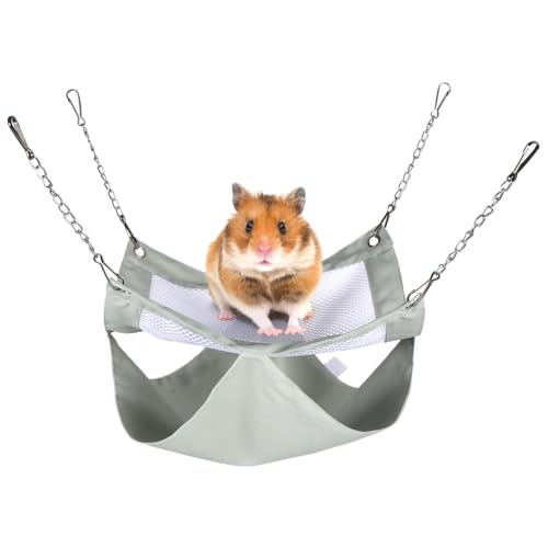 DONGKER Meerschweinchen Hängematte, 2 Stück Hängende Doppellagige Kleintiere Kuschelhöhle, Atmungsaktiv Hängebett zum Verstecken und Schlafen Kleiner Tiere, Hamster, Frettchen, Ratten DONGKER Meerschweinchen Hängematte, 2 Stück Hängende Doppellagige Kleintiere Kuschelhöhle, Atmungsaktiv Hängebett zum Verstecken und Schlafen Kleiner Tiere, Hamster, Frettchen, Ratten von DONGKER