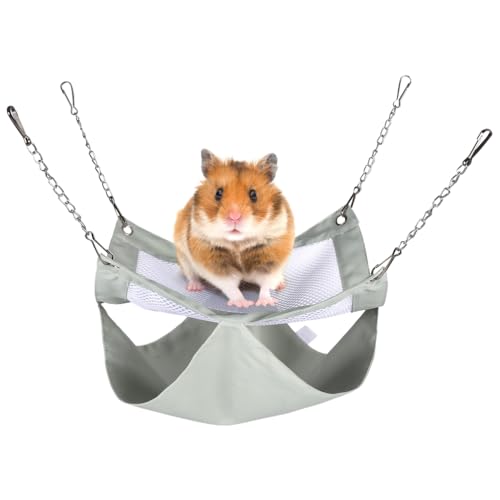 DONGKER Meerschweinchen Hängematte, 2 Stück Hängende Doppellagige Kleintiere Kuschelhöhle, Atmungsaktiv Hängebett zum Verstecken und Schlafen Kleiner Tiere, Hamster, Frettchen, Ratten DONGKER Meerschweinchen Hängematte, 2 Stück Hängende Doppellagige Kleintiere Kuschelhöhle, Atmungsaktiv Hängebett zum Verstecken und Schlafen Kleiner Tiere, Hamster, Frettchen, Ratten von DONGKER
