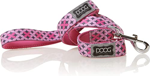 Doog Neoprene Leine, Größe:120cm x 1.5cm, Farbe:pink/black von DOOG