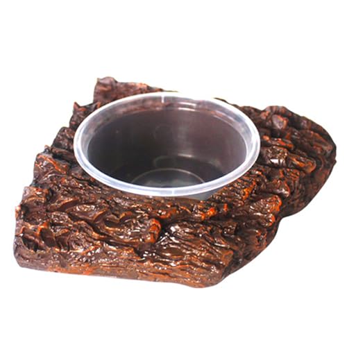 DOSERTY Bartdrache Futternapf Futternapf für Reptilien Terrarium Schalen Eidechsen Lebensraum Harz Feeder Terrarium Dekoration Reptilien Futternapf DOSERTY Bartdrache Futternapf Futternapf für Reptilien Terrarium Schalen Eidechsen Lebensraum Harz Feeder Terrarium Dekoration Reptilien Futternapf von DOSERTY