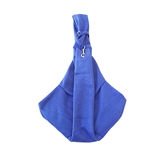 DOTBUY-SHOP Hundetasche,Hundetragetasche Hände Frei, Hundetragetuch bis 5 kg Reversibel Hundetragetuch Komfortabel und Langlebig für Outdoor-Abenteuer (one Size,Juwel blau) von DOTBUY-SHOP