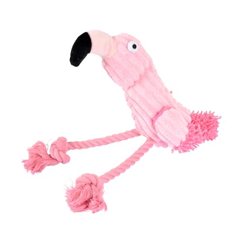 DOULITO Hundespielzeug – Flamingo mit Geräuschen von DOULITO