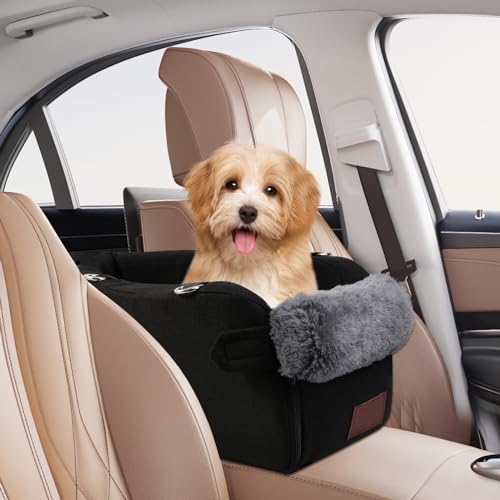 DOflight Hundeautositz für kleine Hunde Mittelkonsole Sitz Haustier Booster Sitz für Auto Welpen Autositz von DOflight