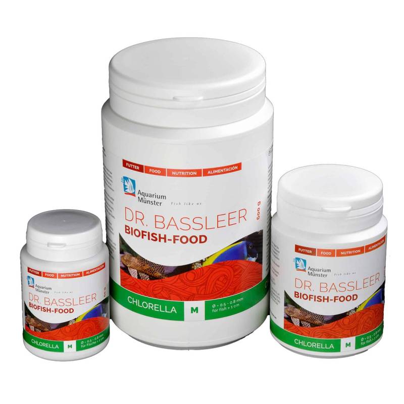 Aquarium Münster DR. BASSLEER BIOFISH FOOD CHLORELLA M 60g von Aquarium Münster