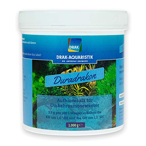 DRAK-Aquaristik Duradrakon Aufhärtesalz 1.000 g Dose von DRAK-Aquaristik