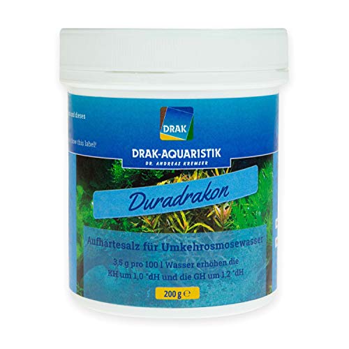 DRAK-Aquaristik Duradrakon Aufhärtesalz 200 g Dose von DRAK-Aquaristik