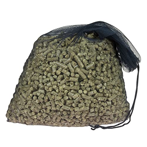 DRAK-Aquaristik Gerstenstroh-Pellets im Zugbandsack 3 Liter · Biologische Algenbekämpfung in Aquarium & Gartenteich von DRAK-Aquaristik