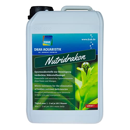 DRAK-Aquaristik Nutridrakon - Spurennährstoffe 3,0 l Kanister von DRAK-Aquaristik