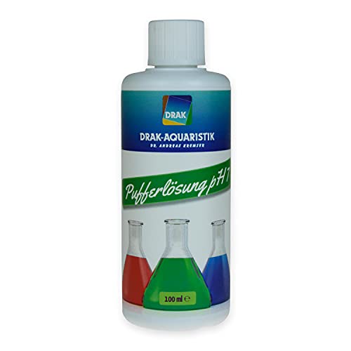 DRAK-Aquaristik pH-Pufferlösung pH 7 (grün gefärbt) 100 ml von DRAK-Aquaristik