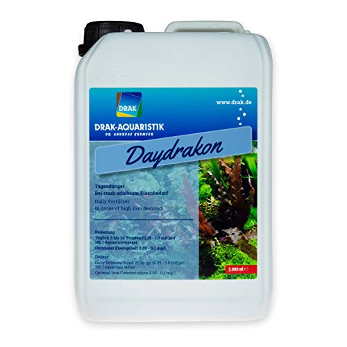 Daydrakon Tagesdünger & Eisendünger Fertiglösung - 3,0 Liter von DRAK-Aquaristik