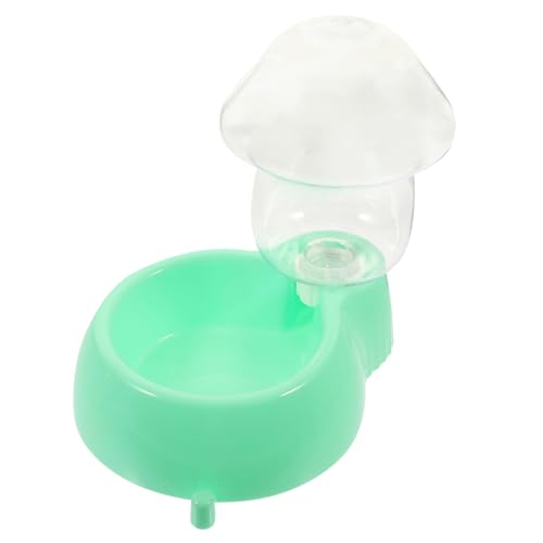 1 Satz Trinkschale pet Water Bottle pet Water Bowl Trinknapf Wasserspender für Hundekäfig Automatischer Wassernapf Werkzeug zum Füttern von Haustieren Wasserbehälter Plastik Green DRESSOOS von DRESSOOS