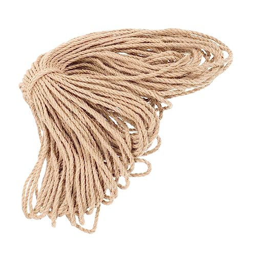 DRESSOOS 1 Rolle Katzenkletterseil, Haushaltsseil, Kratzseil Für Den Täglichen Gebrauch, Multifunktions Katzenkratzseil, Sisalseil Für Heimwerker, Robustes Kratzbaumseil, Verschleißfestes DRESSOOS 1 Rolle Katzenkletterseil, Haushaltsseil, Kratzseil Für Den Täglichen Gebrauch, Multifunktions Katzenkratzseil, Sisalseil Für Heimwerker, Robustes Kratzbaumseil, Verschleißfestes von DRESSOOS