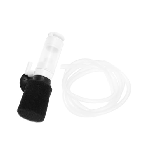 DRESSOOS 1 Satz Aquarium Mini-Luftfilter Ultra leiser Filter Aquarienbelüfter Chinchilla- Blasenfilter Mini-Schwammfischfilter Schwammfilter für kleine Fische Rostfreier Stahl von DRESSOOS