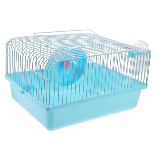 DRESSOOS 1 Satz Hamsterkäfig Meerschweinchentunnel Hundespielzeug Träger Hängematten Ratte Hamster käfig Hamster cage Hamsterhaus Hamster- -Spielzeug tragbare Haustiertrage Plastik Blue von DRESSOOS