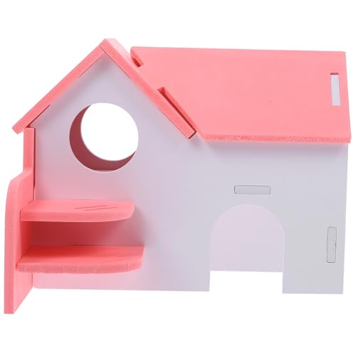 DRESSOOS 1 Satz Meerschweinchenheim Hamster hamsterspielzeug nagerhaus für Hamster kleintierhaus Heu Meerschweinchenvlies Hamsterverstecke Hamsterversteck PVC von DRESSOOS