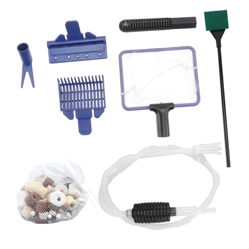 DRESSOOS 1 Set Ask Tankreiniger Siphon Aquarium Filter Wasserwechsler Sand Waschmaschine von DRESSOOS