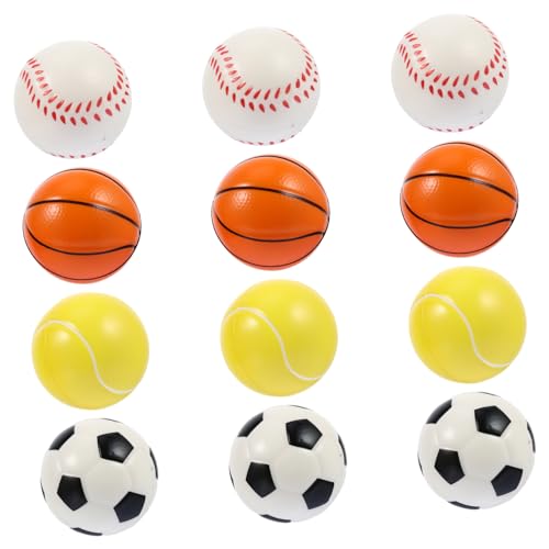 DRESSOOS 12St Spielzeugball für Haustiere Spielzeug für Haustiere Puzzle-Spielzeug für Welpen stressabbau Spielzeug dekompressionsspielzeug Hund Spielzeug Ball Haustier-Spielball Colorful von DRESSOOS