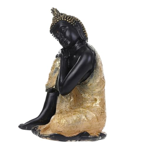 DRESSOOS 1stk Aquarium Dekor Simulation Buddha-Statue Autodekoration Aquarium-Ornament Aquarienverzierung Reptilien Tank Ornament Reptiliendekor Aquariendekoration Aquariumdekoration von DRESSOOS