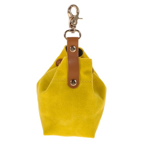 DRESSOOS 1stk Leckerli-Tasche Für Haustiere Hundefutter Welpe Leinwandständer Behälter Für Spielzeug Steht Hunde-leckerli Hundefutterbehälter Snack Filzstoff Dropshipping Reisen von DRESSOOS