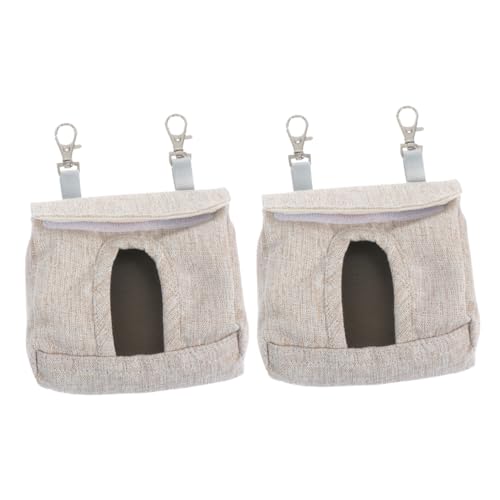 DRESSOOS 2 Stück Futterbeutel für Kleintiere aus Wasserfestem Großer für Heu Faltbar und Leicht Robustes Material als Futterspender für Meerschweinchen und Kaninchen in Käfigen DRESSOOS 2 Stück Futterbeutel für Kleintiere aus Wasserfestem Großer für Heu Faltbar und Leicht Robustes Material als Futterspender für Meerschweinchen und Kaninchen in Käfigen von DRESSOOS