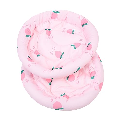 DRESSOOS 2St Hamster Pad Kissen für Relaxsessel Chinchilla-Bettwäsche Haustiermatte Hamster Schlafmatte hundebett Spielzeug Kaninchen atmungsaktive Matten Bodenkissen für Haustiere Zelt von DRESSOOS