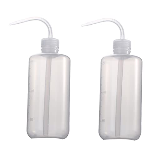 DRESSOOS 2 Stück Vogelkäfig Wasserflasche Aus Kunststoff Wassertopf Für Haustieraufzucht Weiß Praktisches Zubehör Für Käfige 250 Ml Kapazität von DRESSOOS