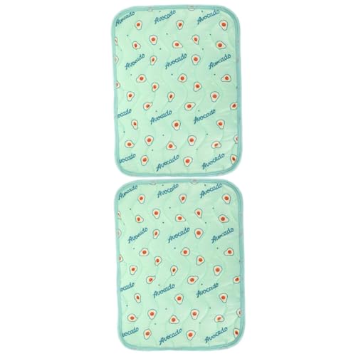 DRESSOOS 2St Hunde-Wickel Polster PIPI-Pad für Hunde waschbare PIPI-Pads Laufstallmatten für Hunde Pinkelunterlage für Welpen Katzen und Hunde Hündchen Zaunmatte Urin-Pad Haustier Stoff von DRESSOOS