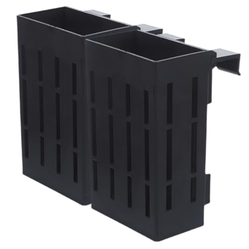 DRESSOOS 2st Pflanzenständer Für Aquarien Pflanzenhalter Für Aquarium Pflanzgefäße Für Aquarien Dekorationen Für Aquarien Töpfe Für Wasserpflanzen Luft Wasserpflanzenbecher Plastik Black von DRESSOOS