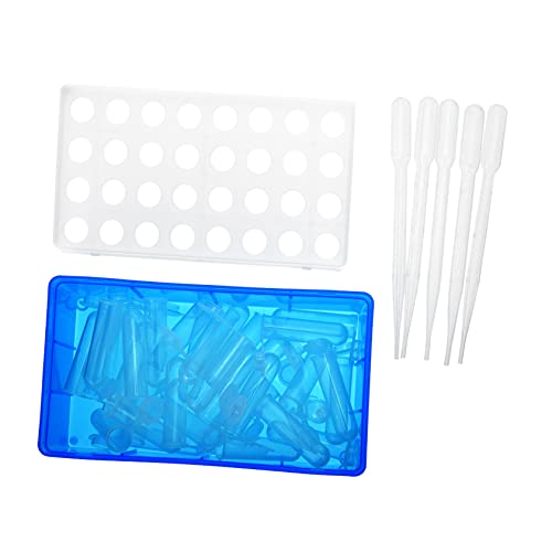 DRESSOOS 32St Brutbox für Artemia Fischaquarium-Set Garnelenrohr mit Tropfer Brine Shrimp Aufbewahrung Brine Shrimp Sammelrohr geschlüpfte Garnelenröhre Garnelensammeltropfer Plastik Blue von DRESSOOS