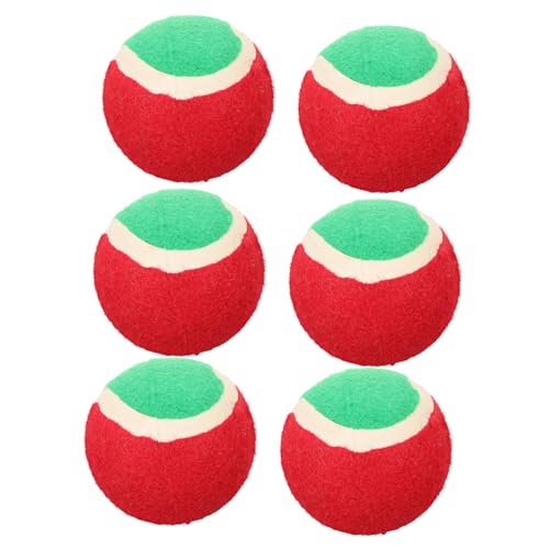 DRESSOOS 6 Stück Haustierspielzeug Für Hunde Kleine Hundespielzeuge Großes Spielzeugbündel Hundeleckerli Ball Jolly Für Hunde Hundegrube Hundespielball Wackelig Für Hunde von DRESSOOS