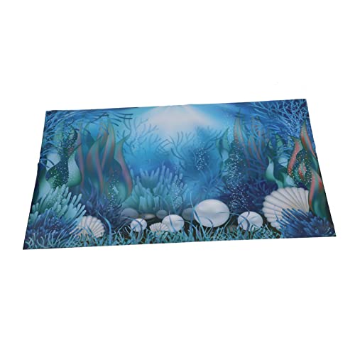 DRESSOOS 3D-Aufkleber Aquarium Hintergrundpapier 3D-Aquarium-Hintergrund Dekoration Für Aquarien Zu Hause 3D-Bild 3D-Aquarium-Poster Pflanzentapete Pflanzendekor Pflanzenbilder Aufkleber von DRESSOOS