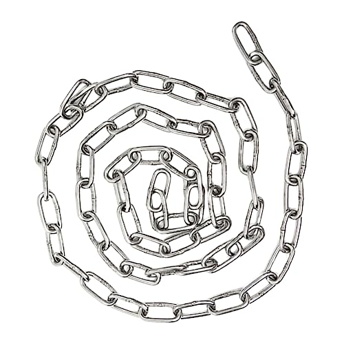 DRESSOOS Edelstahl Hundekette 4 Meter 2mm Heavy Duty Zugkette Für Haustiere Langlebige Ketten Für Den Einsatz Industrie Und Outdoor Rostfreies Material Ideale Hoist Chain von DRESSOOS