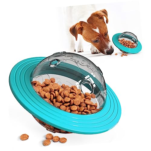 DRESSOOS Essen auslaufendes Spielzeug Dog Toy Hunde spielsachen hundespielzeuge Interaktives Spielzeug für Hunde Kugel zur Abgabe von Speisen Auslaufendes Spielzeug für Tiernahrung Blue von DRESSOOS