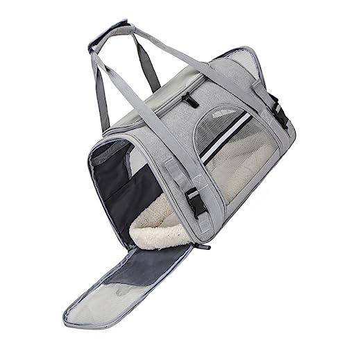 DRESSOOS Faltbare Atmungsaktive Haustier Tragetasche Für Katzen Und Hunde Großer Pet Backpack Ideal Für Reisen Ausflüge Und Als Aufbewahrungstasche Für Haustierbedarf von DRESSOOS