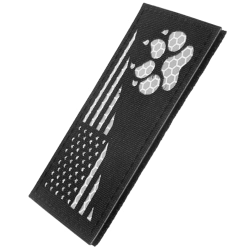 DRESSOOS Geschirr-Patch Taktische Weste Dekoration Aufnäher Für Hundetrainingswesten Aufnäher Für Haustierweste Gestickter Hundeaufnäher Für Geschirr Trainingshund Patch Hundebedarf Nylon von DRESSOOS