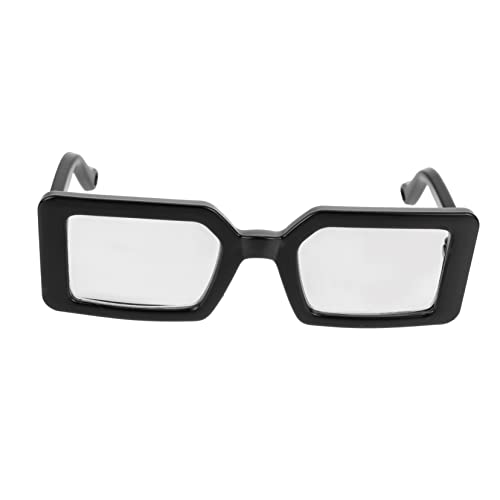 DRESSOOS Gläser Katzenzubehör Tierhaarentferner modische Brille doofe Sonnenbrille gefälscht albern tierkostüme hundebrille personalisierte Katzenbrillen Persönlichkeit Haustierbrille Black von DRESSOOS