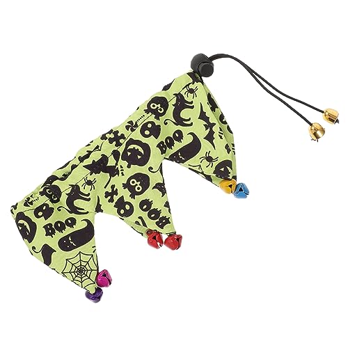 DRESSOOS Halloween-katzenschal Haustier-kätzchen-Halsband Kätzchen-Kragen Welpenhalsband Haustierzubehör Katzenhalsband Haustier Hundehalsband Halsband Für Katze Katzenversorgung Polyester von DRESSOOS