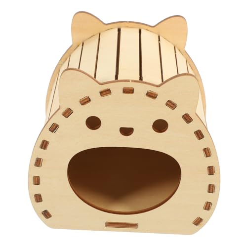 DRESSOOS Hölzernes Hamsterversteck-Nest Selbstmontage Meerschweinchen Spielzeugversteck DRESSOOS Hölzernes Hamsterversteck-Nest Selbstmontage Meerschweinchen Spielzeugversteck von DRESSOOS