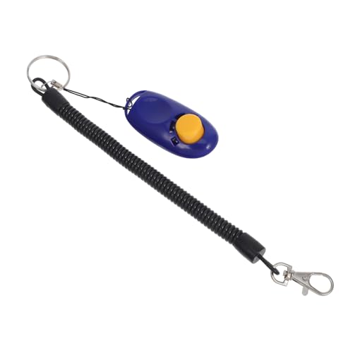 DRESSOOS Haustier-Trainer-clicker Katzenklicker Haustier-Zug-Tool Gehorsamsklicker Für Hunde Haustier-clicker-Training Clicker-Hund Hundetrainingszubehör Clicker Für Hundetraining Abs Blue von DRESSOOS